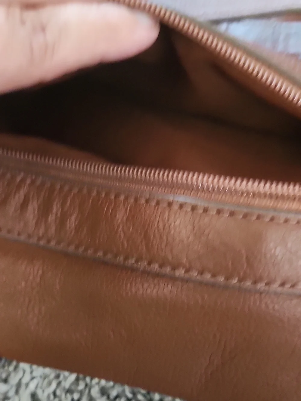 Fossil brown leather